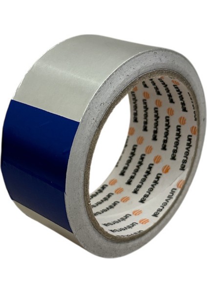 20 Metre Alüminyum Yanmaz Folyo Bant Tamir Soba Boru Bandı Folyo Bant Su Sızdırmaz (20 Metre 40MM)