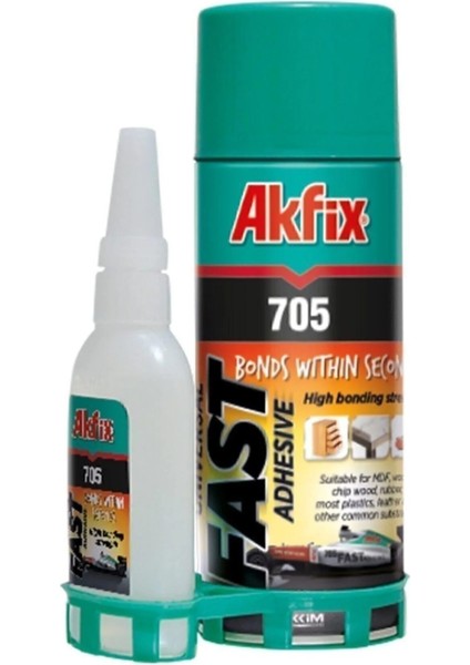 705 Hızlı Yapıştırıcı 400 ml 100 gr Ayakkabı, Metal, Deri, Ahşap, Plastik Japon Yapıştırıcısı Hızlı