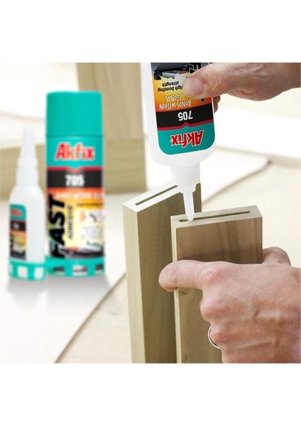 705 Hızlı Yapıştırıcı 400 ml 100 gr Ayakkabı, Metal, Deri, Ahşap, Plastik Japon Yapıştırıcısı Hızlı indirimleri