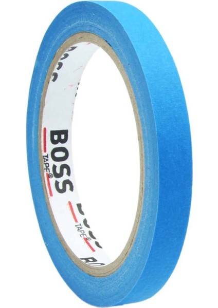 Mavi Renkli Maskeleme Boya Bandı Kağıt Bant EN:38MM BOY:25MT Şerit Bant Tr