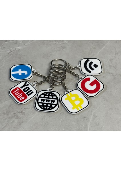 Keyhaın - Sosyal, Boyanabilir, 4g, Ams Isteğe Bağlı (Özelleştirilebilir Tasarım)