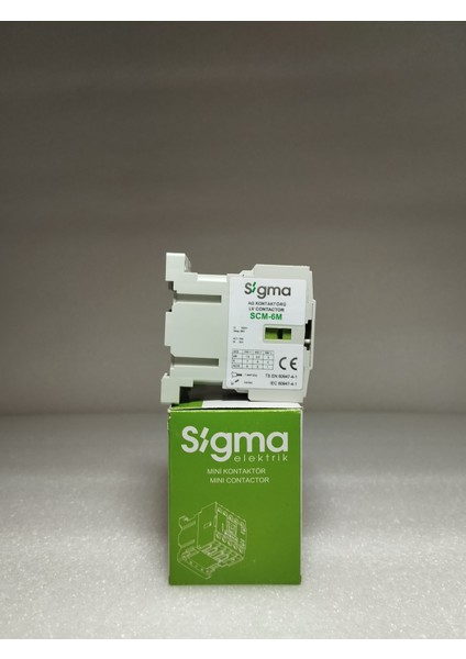 SCM0610230 Scm-6m 2,2 kW 6A 230V A.g. Mini Kontaktör (1no) fırsatları