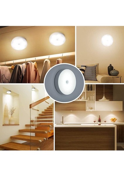 Hareket Sensörü Işığı Dolap Merdiven Dolap Altı Yatak Odası Mutfak Banyo Koridor Işığı LED 1 Adet Le