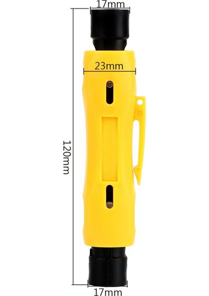 Koaksiyel Kablo Soyucu Rg-59 Rg-6 Rg-6q Rg-7 Rg-11 Için Çift Uçlu Koaks Kablo Sıyırma Tel Kesici fiyatları