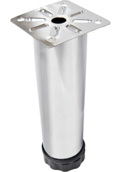 4 Adet 10 cm Lüks Ayarlanabilir Metal Kanepe Baza Ayak Dolap Robot Süpürge Koltuk Yükseltici Ayak Be fiyatları