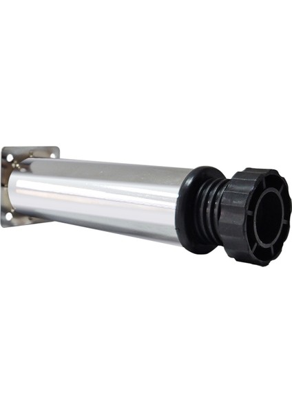 4 Adet 10 cm Lüks Ayarlanabilir Metal Kanepe Baza Ayak Dolap Robot Süpürge Koltuk Yükseltici Ayak Be modelleri