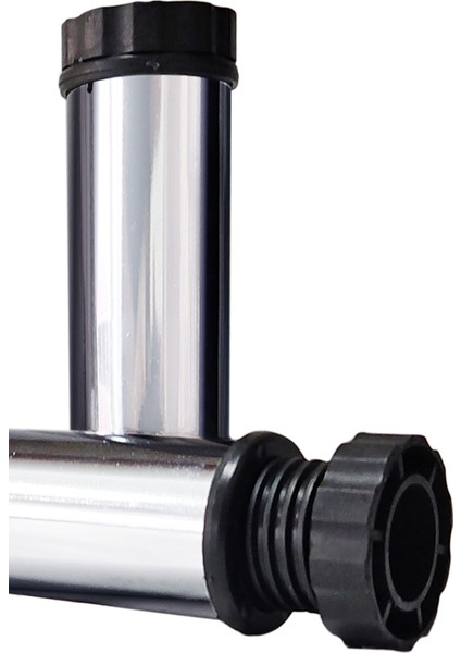 4 Adet 10 cm Lüks Ayarlanabilir Metal Kanepe Baza Ayak Dolap Robot Süpürge Koltuk Yükseltici Ayak Be fırsatları