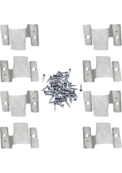 Baza Koltuk Kanepe Çekyat Köşe Takımı Birleştirme Aparatı 4 Takım Gri