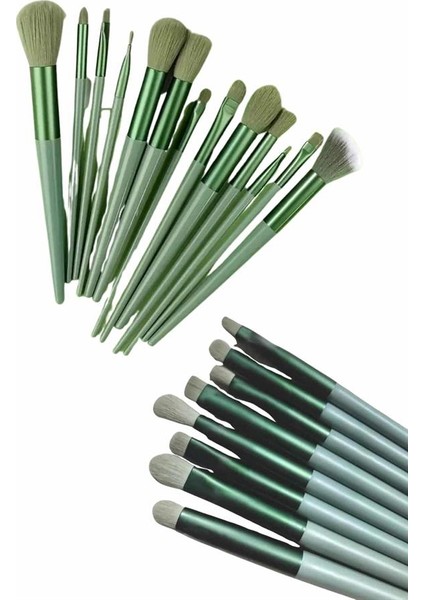 Resveq Profesyonel Makyaj Fırça Seti 13 Parça Yumuşak Kıllı Fırça Seti Far Fırçası