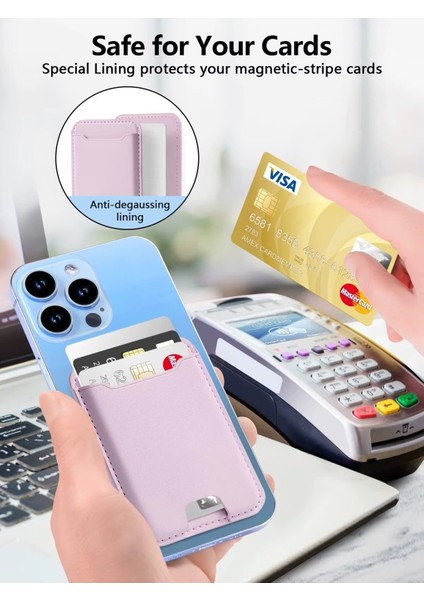 Iphone 17 ve Tüm Modelerine Uyumlu Magsafe Özellikli Cardsafe Kahve Renk Deri Cüzdan Kartlık fırsatları