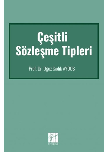 Çeşitli Sözleşme Tipleri