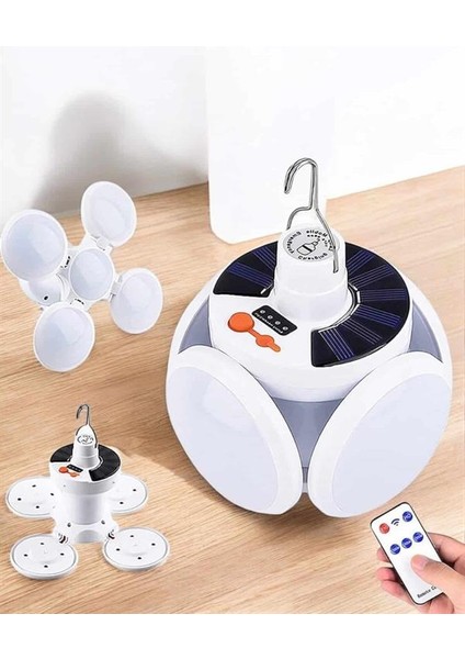 Resveq Katlanabilir Taşınabilir Kamp Lambası Işıldak Beyaz Işık Güneş Enerjili Solar Aydınlatma modelleri