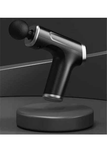 Resveq Masaj Tabancası 4 Başlıklı Kas ve Vücut Ağrıları Için Şarjlı Darbeli