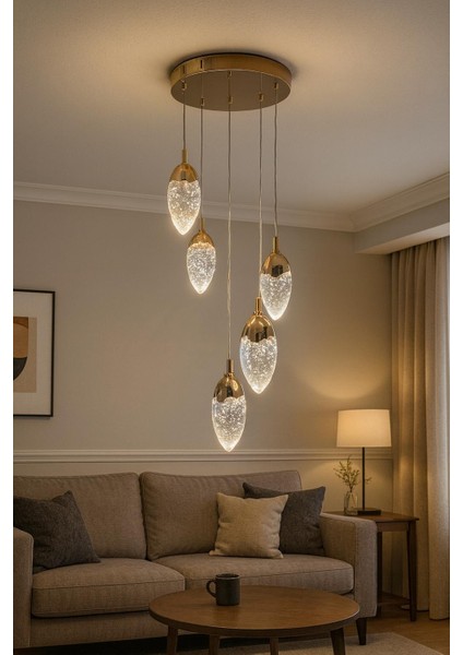 Ferluce 1005 Krıstal 5 Lı Sarkıt