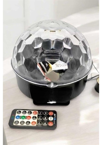 Resveq Bluetooth ve Uzaktan Kumandalı Çok Renkli Masaüstü Disko Topu modelleri