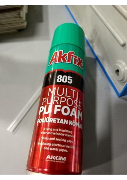 Akfix 805 Genel Amaçlı Pu Köpük 500 ml Dolgu Yapıştırma Yalıtım Köpük modelleri