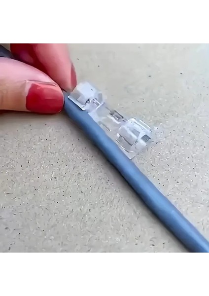 20ADET Kablo Düzenleyici Duvar Fayans Cam Kablo Tutucu Yapışkanlı Klips Kablo Sabitleyici Şeffaf