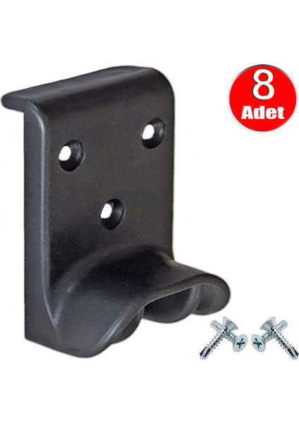 Baza Yatak Kenar Tutucu Denge Takozu Plastik 40MM Kapak Stoperi Aparatı -8 Adet Mobilya Bağlantı Ele
