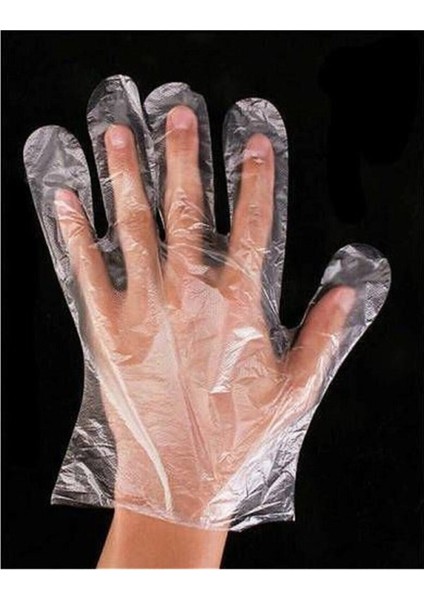 10 x 100 (1000 Adet ) Poşet Hışır Hdpe Şeffaf Temizlik Gıda Eldiveni Turkuaz fiyatları