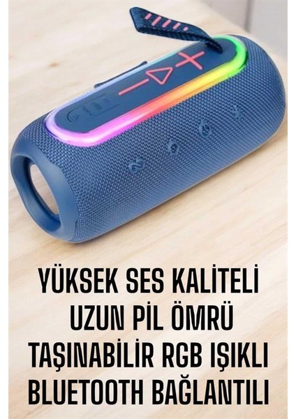 Resveq Kablosuz Bluetooth Hoparlör Uzun Pil Ömrü Taşınabilir
