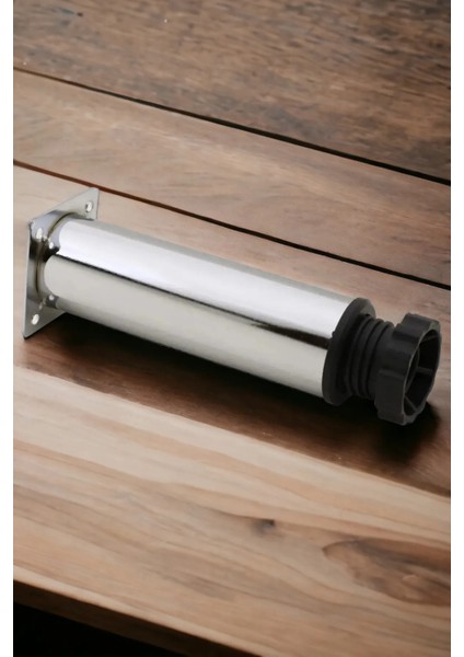 4 Adet 6 cm Mobilya Kanepe Baza Koltuk Metal Destek Yükseltici Ayağı Ayakları Krom Lüks 42 Çap Gri 4 indirimleri