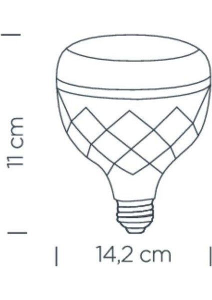 LED Ampul Kristal Camlı 40W E27 Beyaz Işık 6500K Tekli Mavi Işık E27 LED Ampul 0 - 250 Watt Yok Tr fiyatları