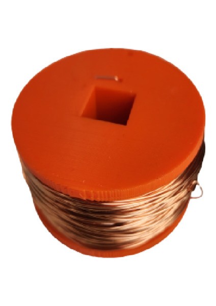 0.5mm Cca Bakır Kaplı Aluminyum Lehimle Eriyen Emaye Bobin Teli 50GR 75METRE