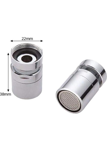 Içten Dişli Tasarruflu Musluk Başlığı Hareketli Metal Mutfak Batarya Ucu Perlatör 360 Derece Döner S modelleri