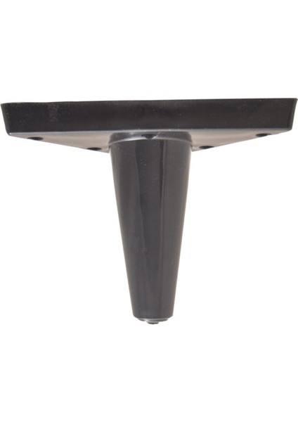 Sena Plastik Ayak Baza Ayağı Koltuk - Kanepe Ayağı Puf-Tv Ünitesi Ayağı 4 Adet 12 cm Siyah Renk Mobi fiyatları