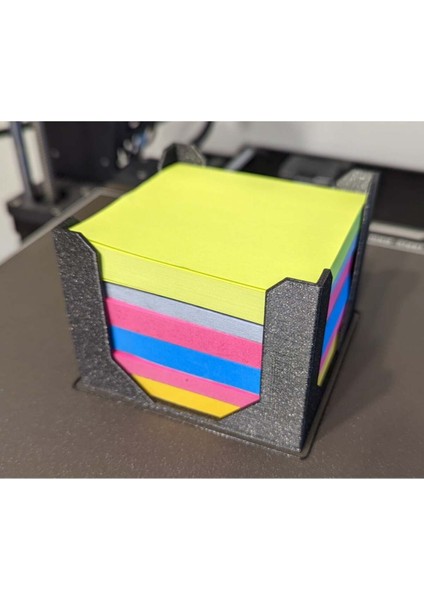 Ev Ofisi Için Özelleştirilebilir Post -It Sahibi - 3D Baskılı Depolama Organizatörü