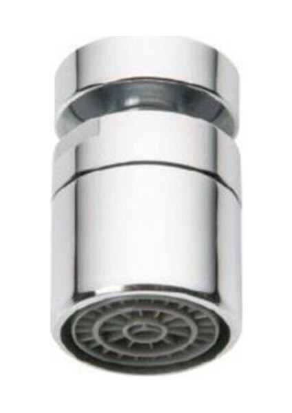 Filtreli Batarya Ucu Oynar Başlıklı Iç Dişli Perlatör 2 Yıl Parlak Krom