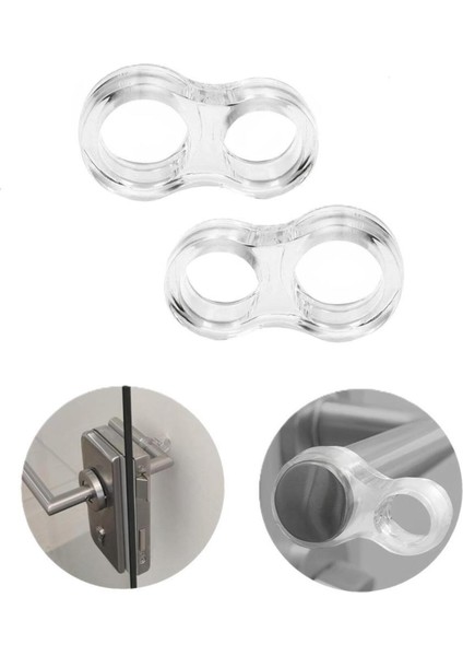 Kapı Stoperi 4’ Lü Çarpma Önleyici Koruma Güvenlik Kapı Durdurucu Stoper Duvar Koruyucu