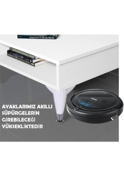 Mobilya Aksesuarı Baza Kanepe Koltuk Puf Ayağı Beyaz Krom 15 cm (2 Adet) Beyaz indirimleri