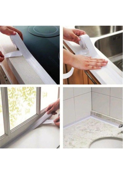 Nem Küf Önleyici Ithal Su Sızdırmaz Su Geçirmez Bant 3,2 Metre Hızlı Yapıştırıcı Beyaz Tr modelleri