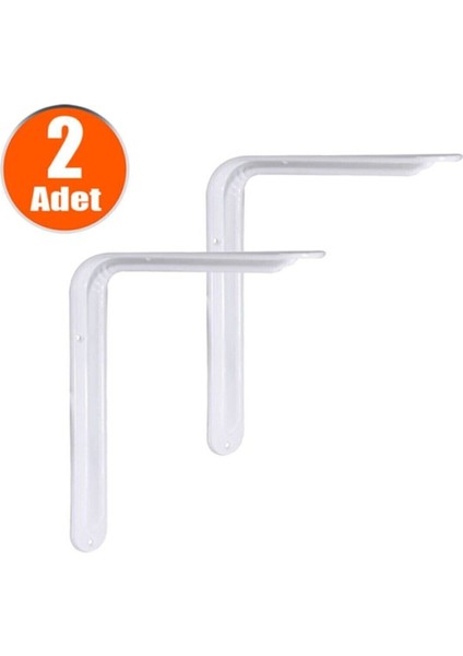 Raf Altı Ayak Raf Tutucu L Demir 26X33 cm Beyaz Montaj Aparatı (2 Adet) Montaj Vidaları Dahil Raf Al fiyatları