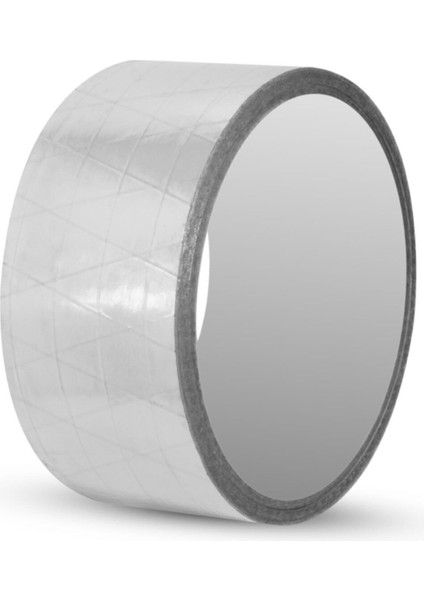 Alüminyum Folyo Bant 48 mm x 5 mt Takviyeli Yanmaz Soba Bandı Tamir Bandı Tr