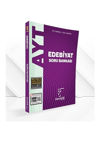 Karekök Ayt Edebiyat Soru Bankası + Yapışkanlı Not Kağıdı