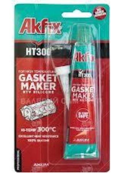 HT300 Yüksek Isı Silikonu Sıvı Conta 50 gr