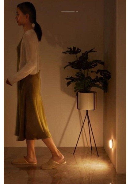 ® Hareket Sensörlü USB Şarjlı Spot Lamba Mıknatıslı ve Yapışkanlı Gün Işığı Renk LED Gün Işığı LED C indirimleri