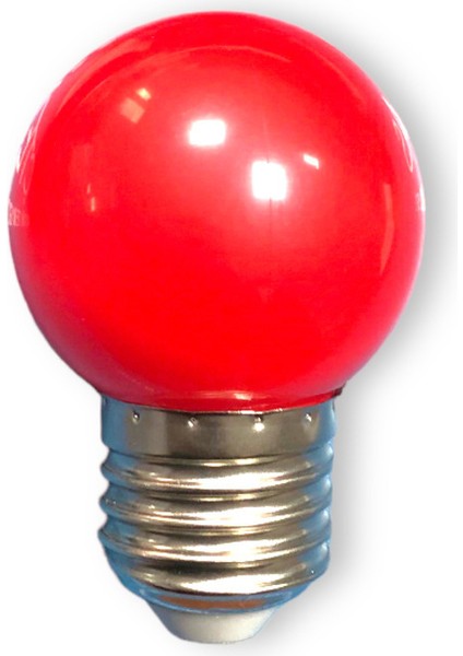 1 Adet Ampul E-27 1 W Renkli Gece Lambası Ampulü Pst Tekli Gün Işığı E27 LED Ampul 1 Watt Yok A'dan fiyatları