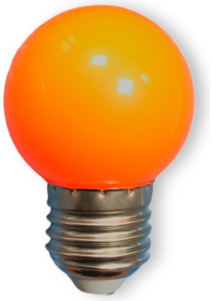 1 Adet Ampul E-27 1 W Renkli Gece Lambası Ampulü Pst Tekli Gün Işığı E27 LED Ampul 1 Watt Yok A'dan indirimleri