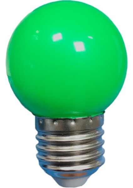 1 Adet Ampul E-27 1 W Renkli Gece Lambası Ampulü Pst Tekli Gün Işığı E27 LED Ampul 1 Watt Yok A'dan