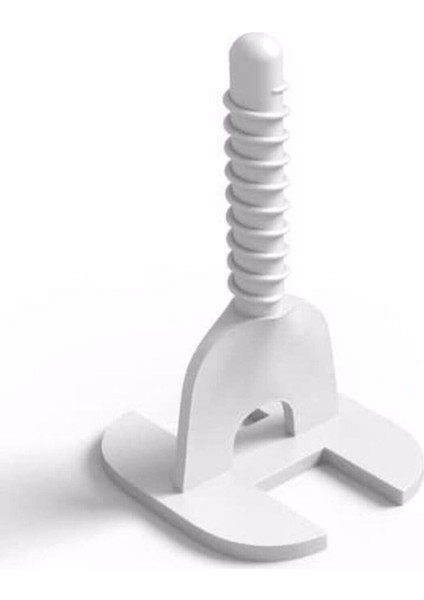 Made Twister Seviye Tespit Derz Artısı No.1 Seramik Tutucu Vidalı Sistem 1 Paket ( 100 Adet )