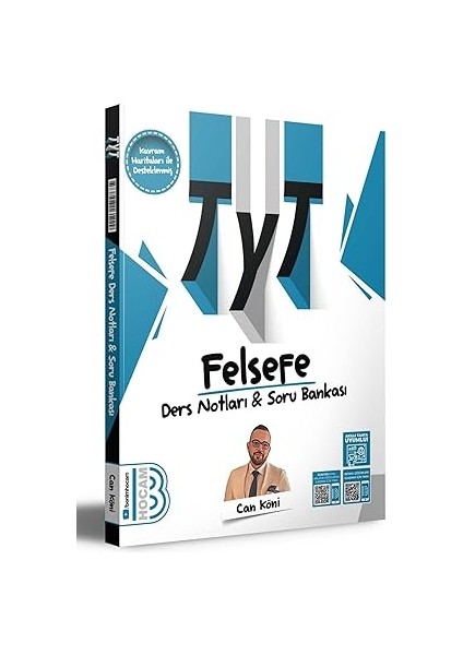 2025 Tyt Felsefe Ders Notları ve Soru Bankası + Yapışkanlı Not Kağıdı