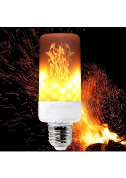 Alev Görünümlü Ampul CT-4059 E27 LED Ampul 5 Watt Yuvarlak