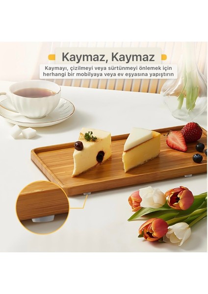 32 Adet Şeffaf Silikon Dolap Kapı Duvar Stoper Tampon Koruyucu Hızlı Yapıştırıcı Açık Beyaz Dolap Ka indirimleri