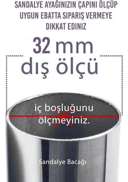 8 Ad 32 mm Şeffaf Silikon Masa Sandalye Pabuç Kaydırmaz Koltuk Zemin Koruyucu Çizdirmez Ayak Kılıfı fiyatları