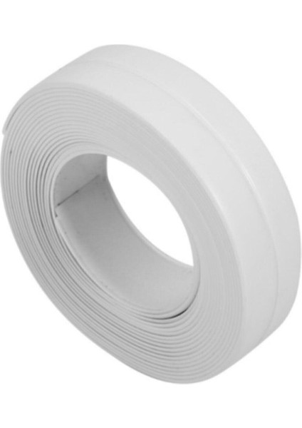 Lavabo Küvet Sızdırmazlık Izolasyon Şeridi Bandı-Beyaz
