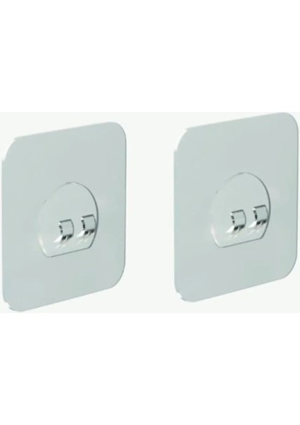 Güçlü Kendinden Yapışkanlı Kancalar Köşe Rafı Banyo Rafı Duş Rafı Kancası, Su Geçirmez Askı 6 Adet T