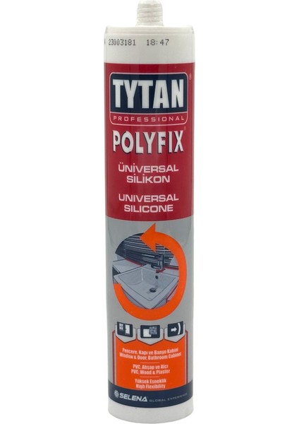 Tytan Silikon 280GR Şeffaf Tr